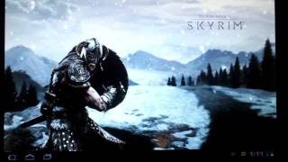 Skyrim's Honeycomb Live Wallpaper screenshot 5