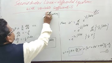 Second Order Linear Differential Equations with Variable Coefficients 5, by Yogendra Bahadur Singh