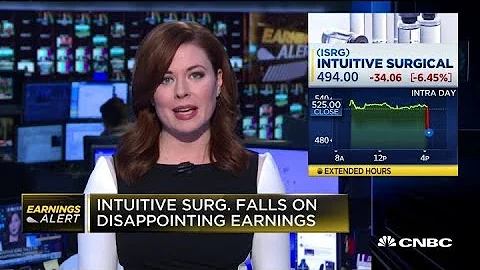 Intuitive Surgical shares fall on earnings miss