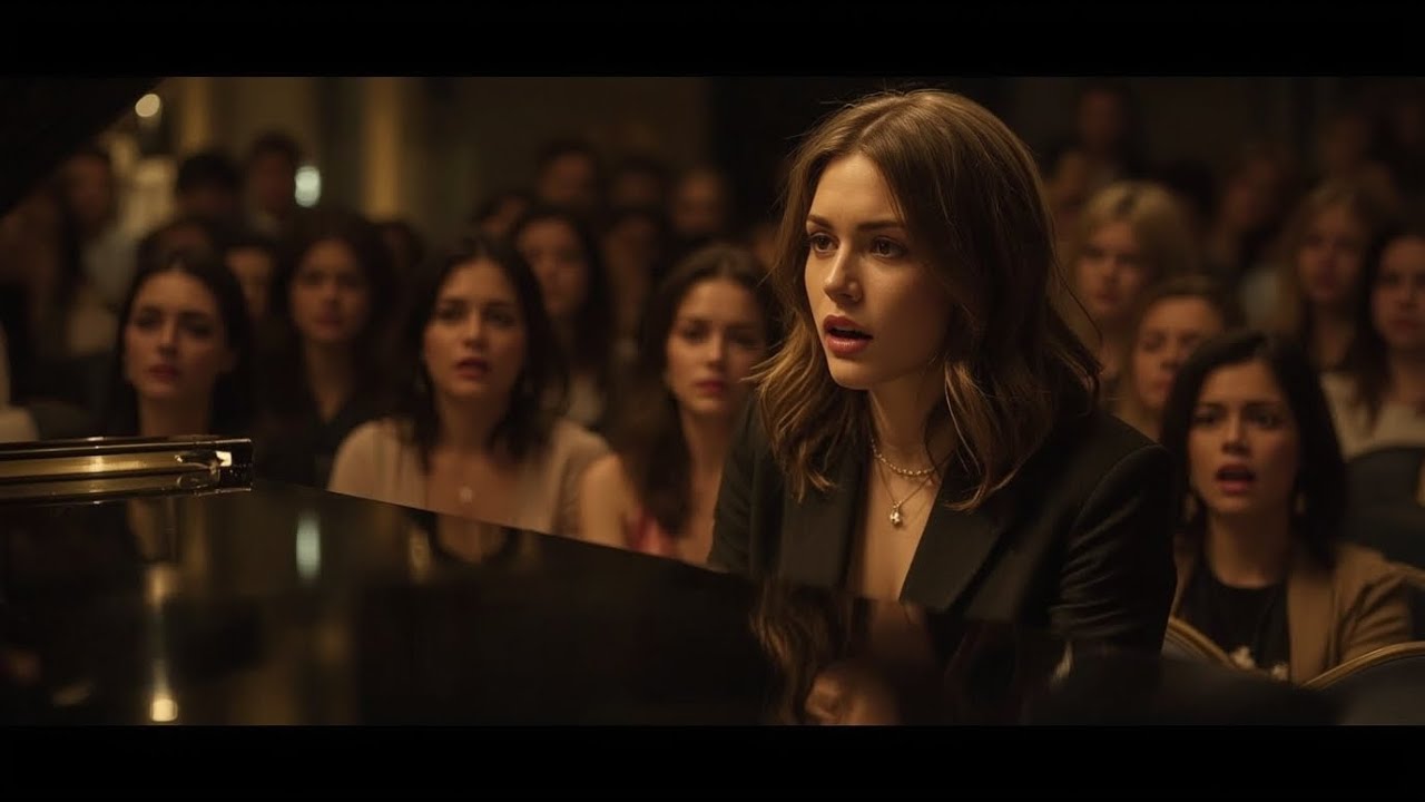 Waitress Approaches the Piano — Seconds Later, the Elite Crowd Was in Awe