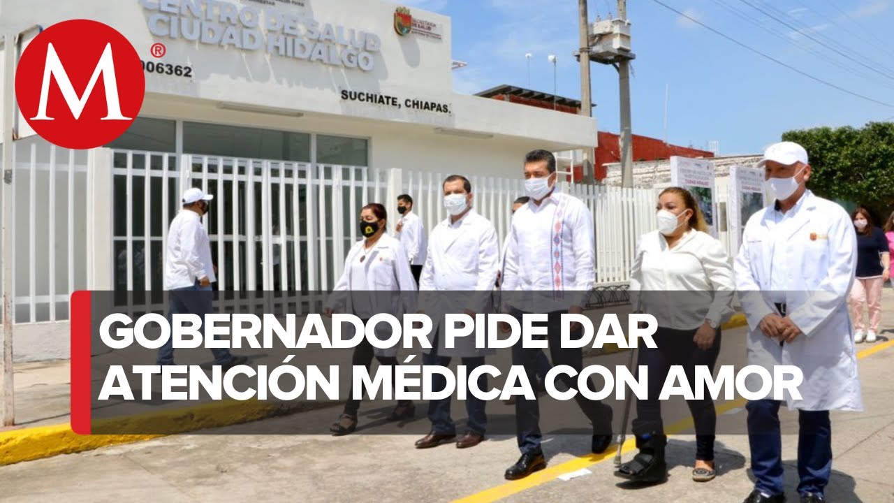 El gobernador de Chiapas inaugura la reconversión del centro de salud ...