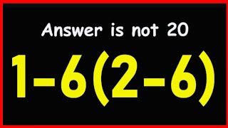 1 − 6(2 − 6) Be Careful… Age Doesn’t Matter