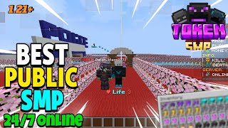 🔥 New Best Public Token SMP Minecraft 1.21 | Cracked 24/7 Server | Java + PE | Free To Join 🎮 Profile
