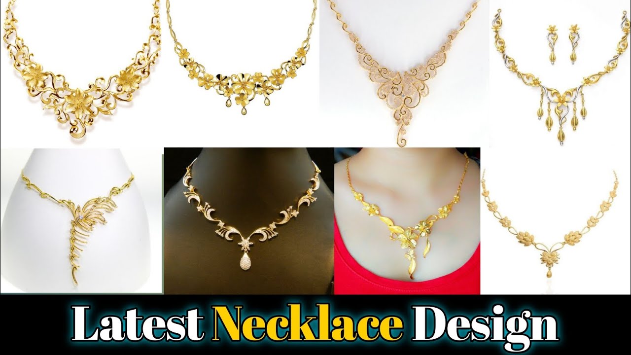 Gold Necklace Designs Pictures Bridal Gold Necklace Design Light