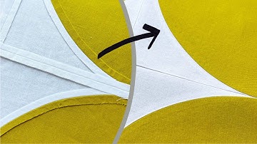 Why You Should Press Your Curved Quilt Seams Open!