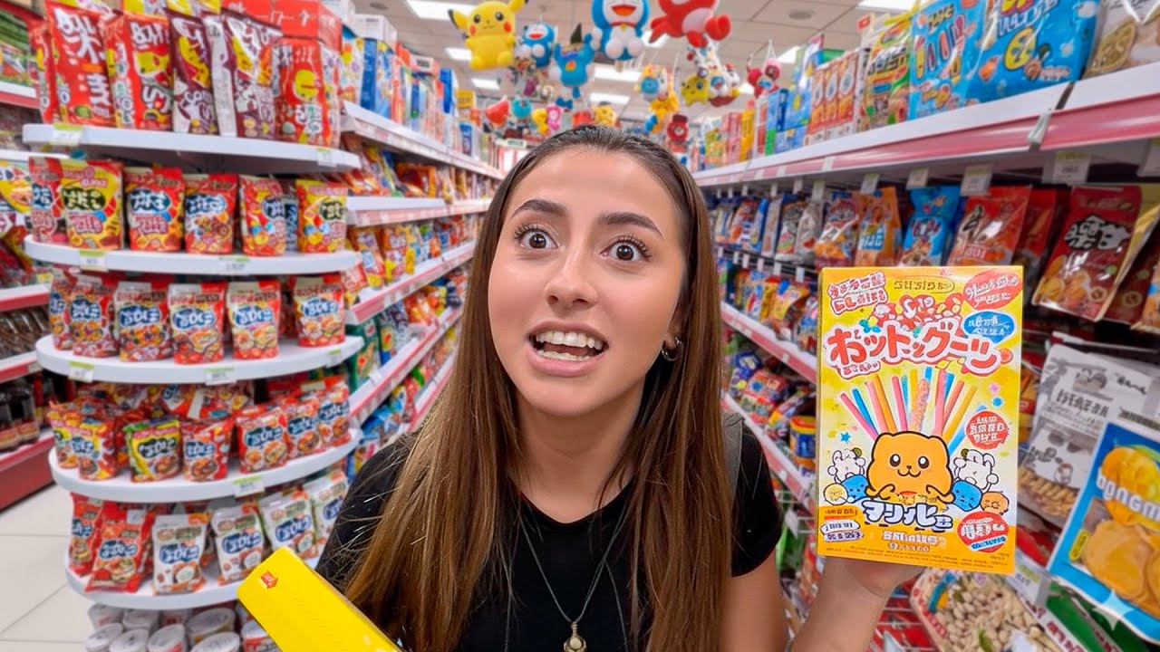me gasté todo mi dinero en un supermercado japonés 😼🍜