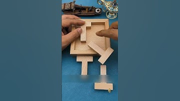 How can I fit this 4 T-Block inside the frame #puzzle#iq#iqtest