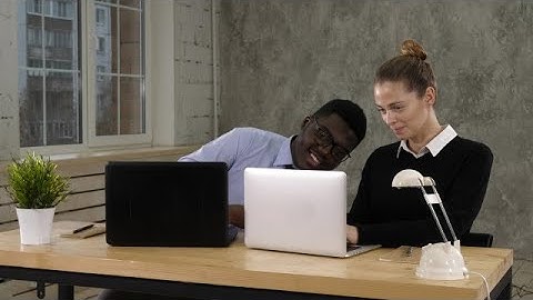 Two Software Developers Working Stock Video