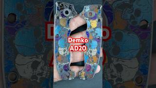 Demko AD20 Laser Annealing colorful Skulls. Scales are from rockscale designs