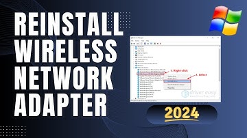 How To Reinstall Wireless Network Adapter Driver | Uninstall & Reinstall Network Adapter Driver