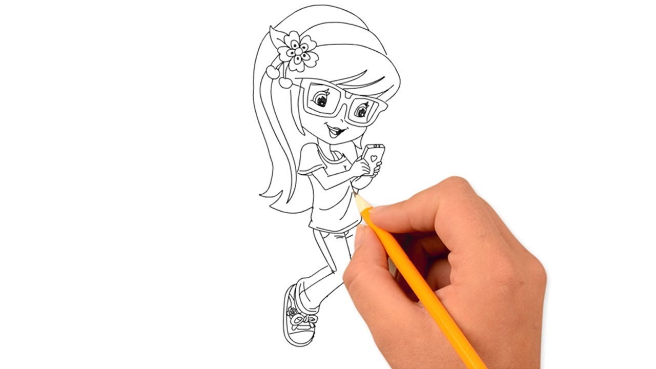 Featured image of post Easy Drawing Of Girls For Kids - Sometimes, i forget how much i love drawing and i&#039;ve started looking for new ideas to try out during those breaks in class when i don&#039;t have or even want my phone.