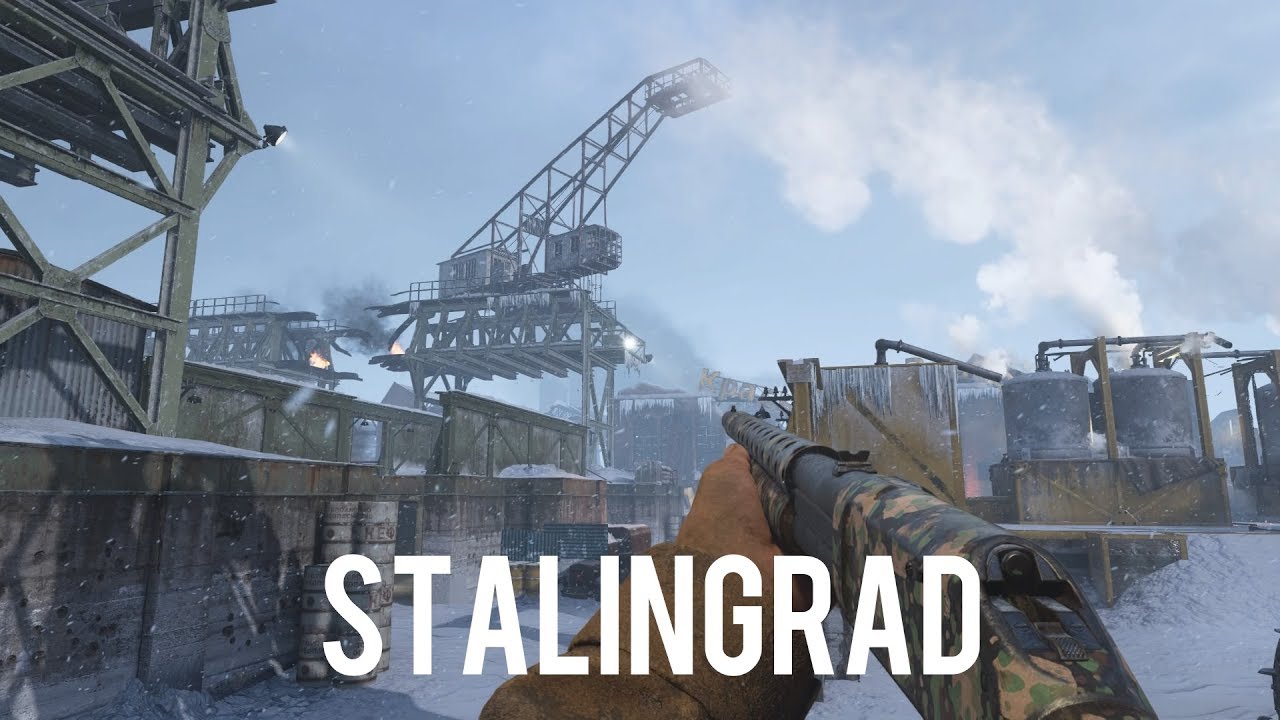 Maps of Call of Duty WW2 - Stalingrad - YouTube