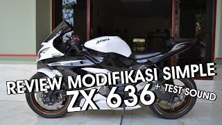 REVIEW ZX636 PUTIH & SUARA SUPER GAHAR!!!