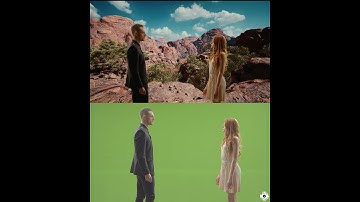 Green Screen Before And After "Unreal Engine"
