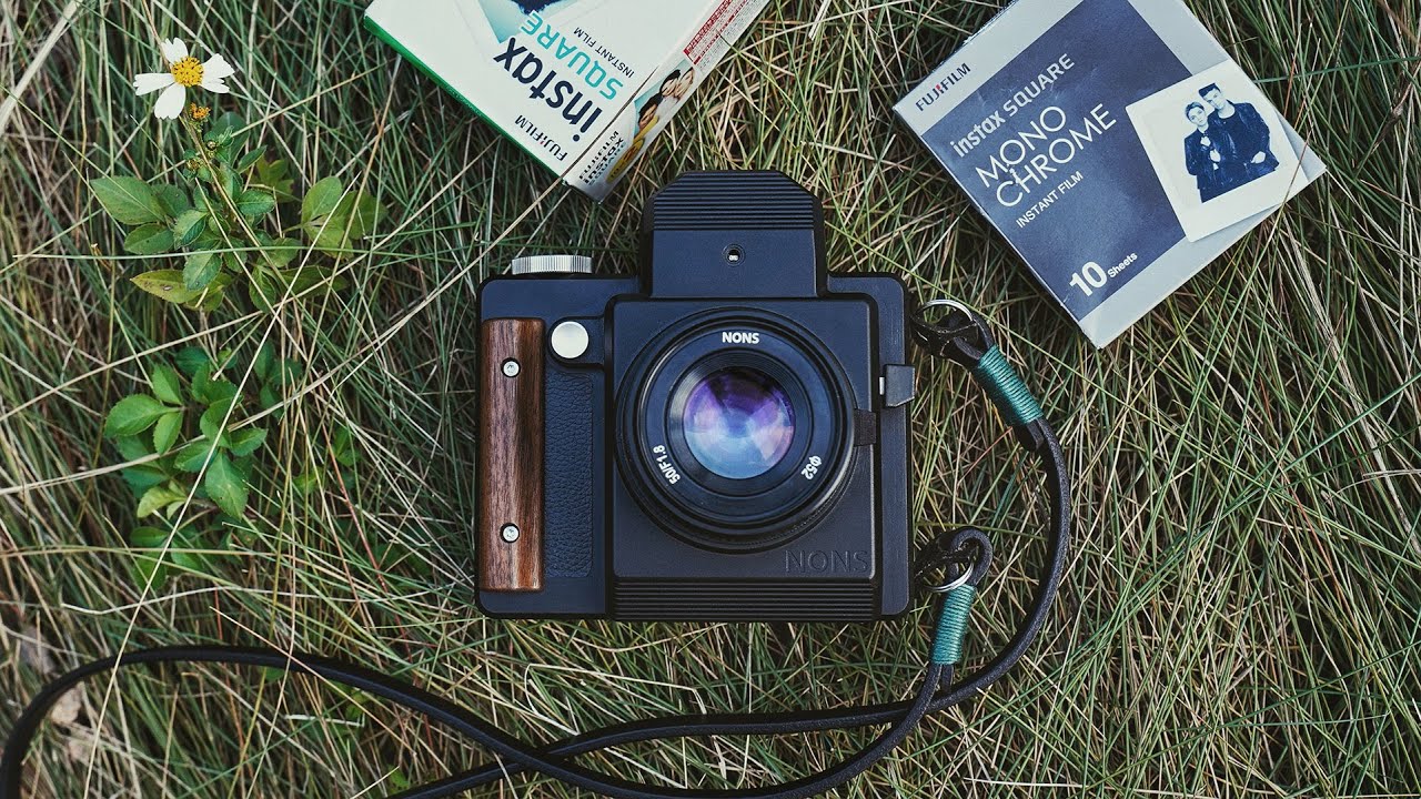 The NONS SL660 Camera Uses EF Lenses and Shoots to Instax Film