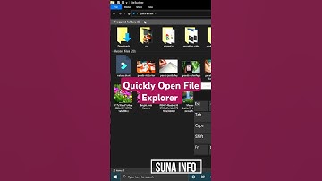 Quickly Open File Explorer shortcut key #shorts #shortcut