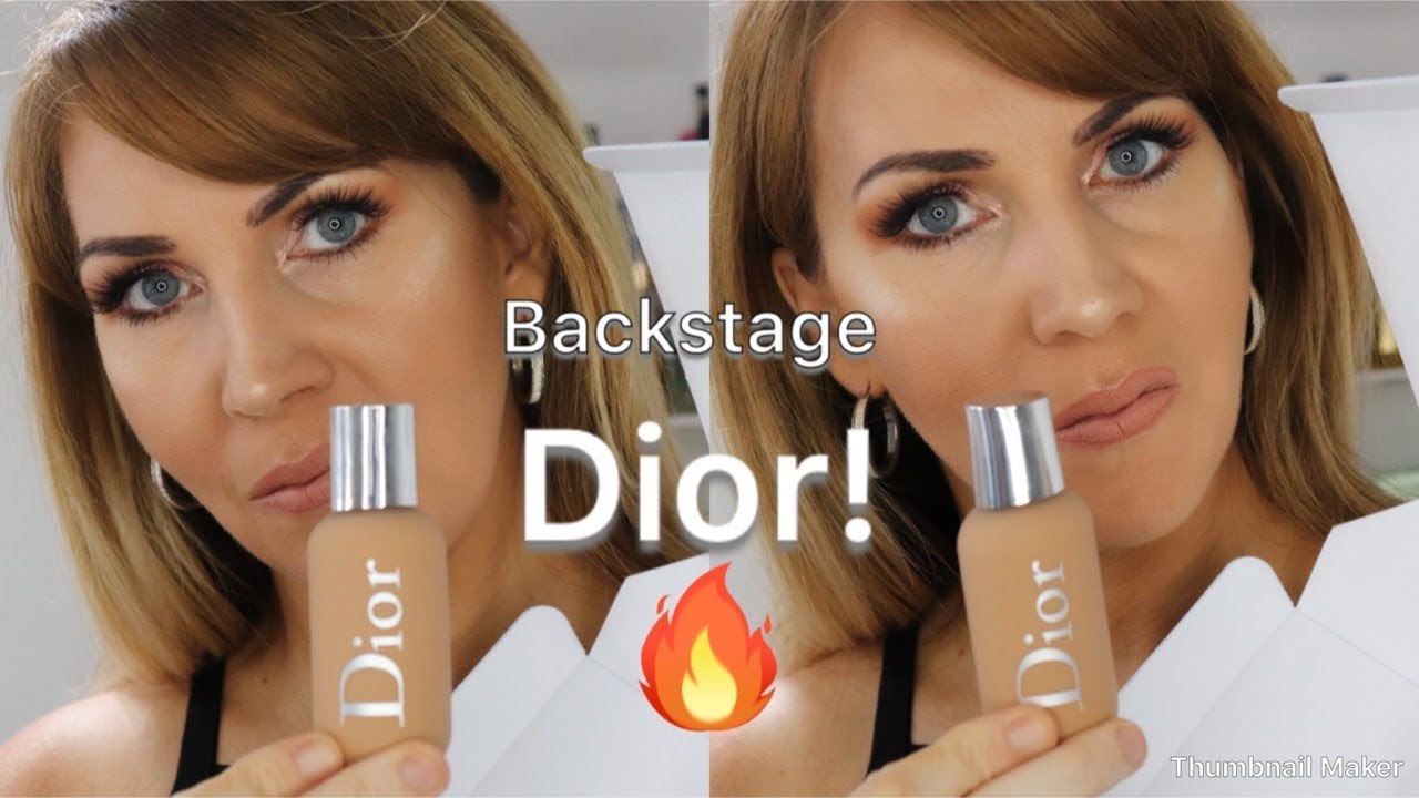 DIOR BACKSTAGE FACE \u0026 BODY FOUNDATION 