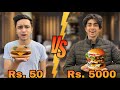 Cheap vs expensive burger taste test