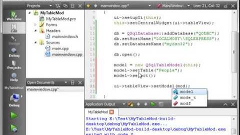 C++ Qt 56  QSqlTableModel