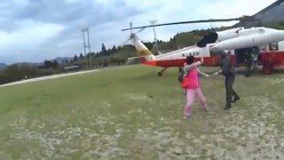 【平成２８年熊本地震】22空群 ＵＨ－６０Ｊによる人員輸送