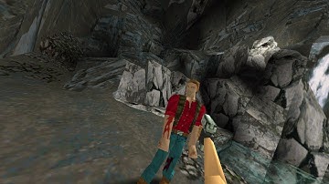 OpenLara - cutscene from first-person view