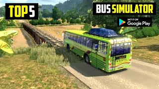 Top 5 Bus Simulator Games For Android Hindi | Best Bus Simulator Games 2022 screenshot 5