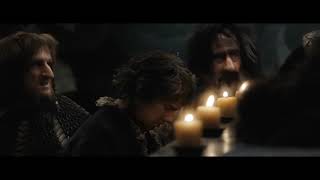 Martin Freeman as Bilbo cries at Thorin's funeral The Hobbit Deleted Scene