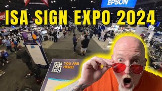 I Went to ISA Sign Expo 2024...and There Were Lasers!