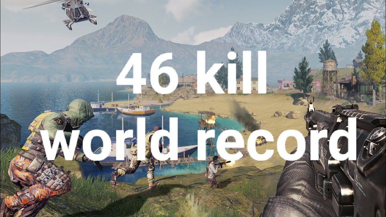 Parkertheslayer new world record 46 kill in call of duty mobile