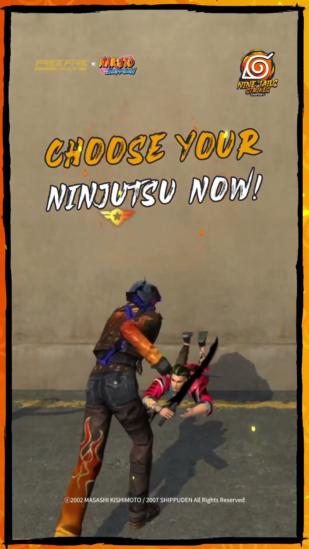 Strike with the power of a true ninja!