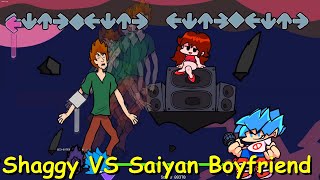 Shaggy VS Saiyan Boyfriend - Friday Night Funkin Mod
