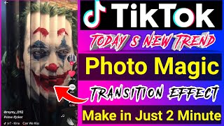 Tik Tok New Trend | Photo Magic Transition | Tik Tok New Fake Smile Effect | Wall Image Change Video screenshot 2