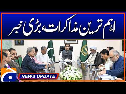 Govt - PTI Crucial Talks Underway — Major Update - News Update 06:30 PM - Geo News