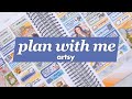 Memory plan with me 🎨 Artsy! (Plannerface)
