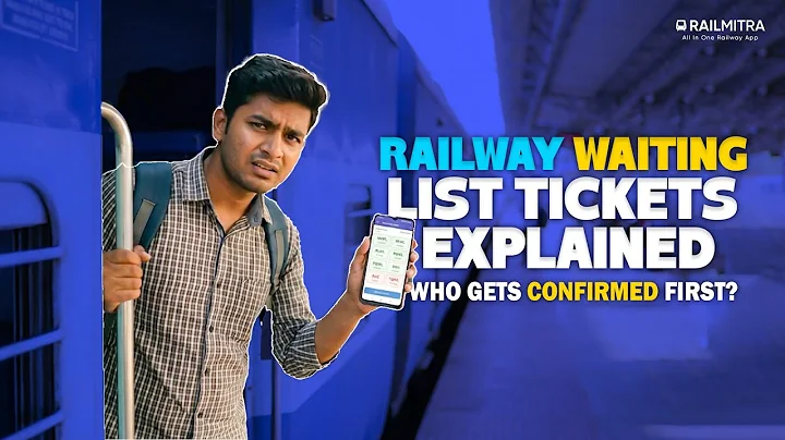 Railway Waiting List Explained: Which Ticket Gets Confirmed First | RailMitra Guide #TrainTicketType