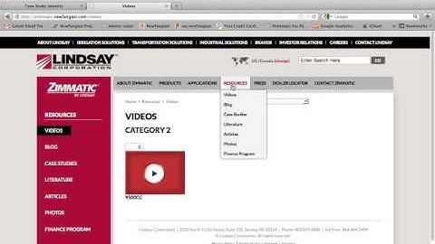 Lindsay CMS Editing Your Resources Section