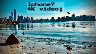 wave breaker - Abu Dhabi | short cinematic video | Iphone 7 4k footage| كاسر الامواج - ابوظبي