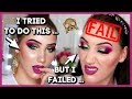 I TRIED TO RECREATE MY OWN LOOK... TUTORIAL FAIL! | MAKEMEUPMISSA