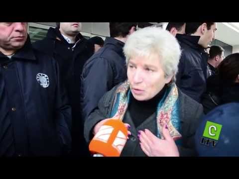 სოციალურად დაუცველთა საპროტესტო აქცია მერიასთან