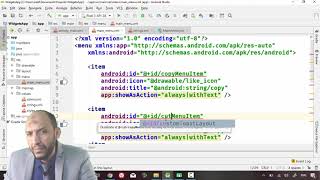 50 Android Kotlin  WidgetsApp  Create Options Menu and items, showAsAction