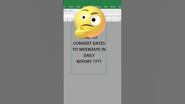 TEXT & WEEKDAY FORMULA IN EXCEL #shorts #shortsfeed #ytshorts #excel