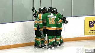 PJHL - New Hamburg Firebirds vs Hespeler Shamrocks