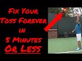 Rparez votre lancer de service de tennis en 5 minutes ou moins