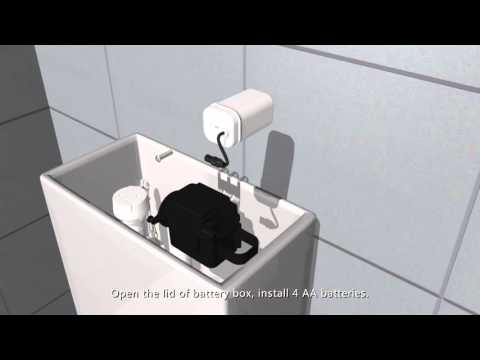 Video: Wave to Flush: Touchless-WC-sarja parannetun kylpyhuoneen hygienialle [Video]