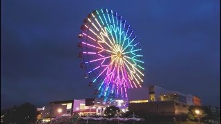 刈谷ハイウェイオアシス 観覧車からの眺め２ 夜景 Youtube
