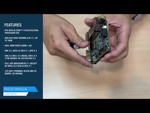 AAEON PICO-WHU4 Unboxing