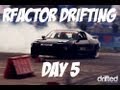 Rfactor drifting  day 5  reverse entry