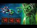 Unkillable Necrophos with x3 Hearts🔥🔥🔥36Kills Raid Boss Mode | Dota 2