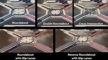 Satisfactory - 4-Way Train Junction Comparison