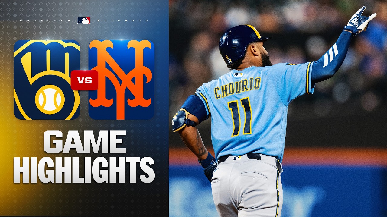 Brewers vs. Mets Game Highlights (8/27/26) | MLB Highlights